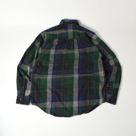 USED 90'S "EDDIE BAUER" FLANNEL L/S SHIRT