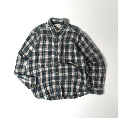 USED 90’S "COLUMBIA" FLANNEL CHECK SHIRT