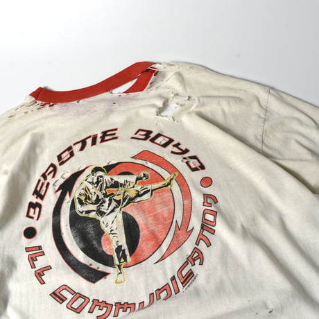 USED 90’S  "BEASTIE BOYS / ILL COMMUNICATION" RINGER T-shirt