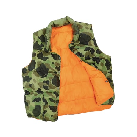 USED "RED HEAD" REVERSIBLE DOWN VEST