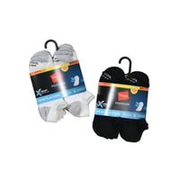 HANES PREMIUM "X-TEMP / VENTILATION" 8P NO SHOW SOCKS