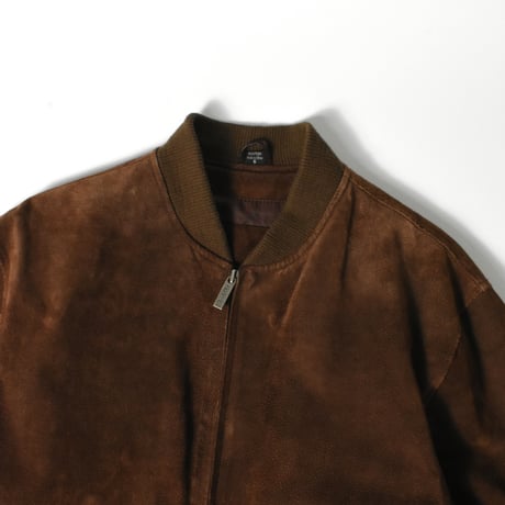USED "KENNETH COLE REACTION" SUEDE LEATHER JACKET