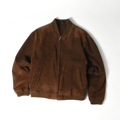 USED "KENNETH COLE REACTION" SUEDE LEATHER JACKET