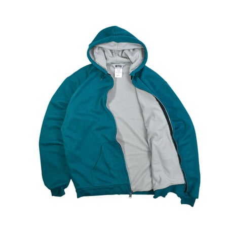USED 90'S "MULESKINS" THERMAL LINED ZIP HOODIE