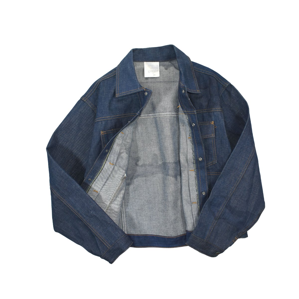 ビンテージ❣️Shearling ❣️黒 M秋冬❣️入手困難❣️昭和レトロ❣️ジャケット❣️ ビンテージ70's☆OSHWAHKON レザーノーフォークジャケット Size