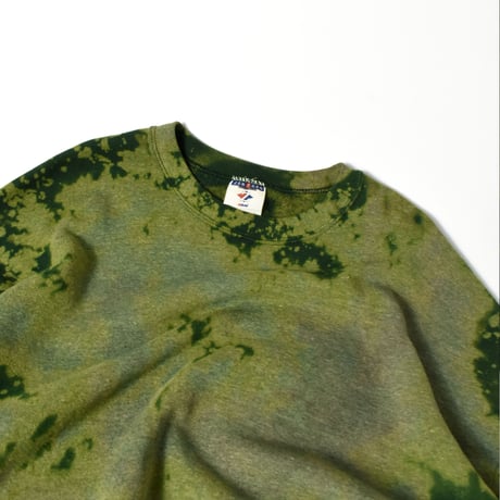 USED "JERZEES" TIE DYE CREW NECK SWEAT