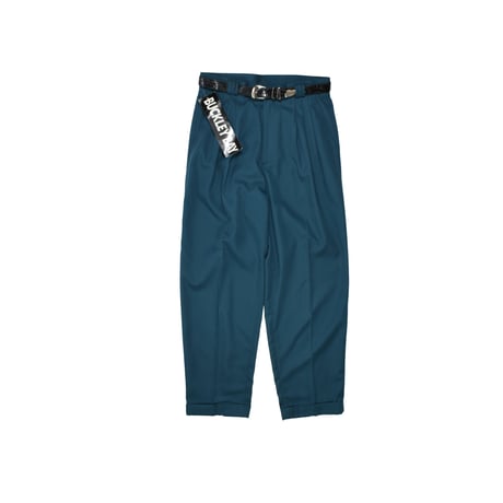 DEADSTOCK "BUCKLEY BAY" 3-TUCK SLACKS