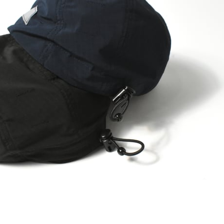 DDQS / NYLON LONG BILL CAP made by LANKAS