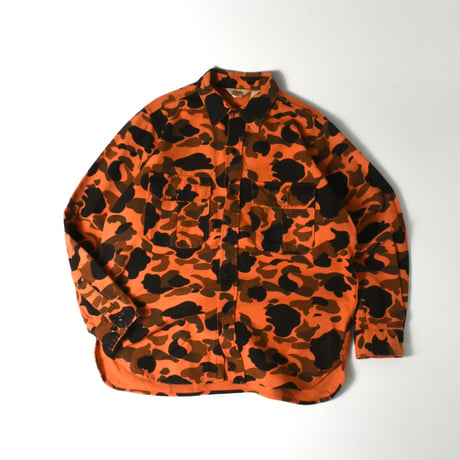 USED 90'S "CABELA'S" DUCK HUNTER CAMO L/S SHIRT