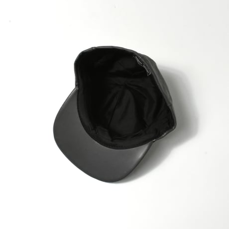 USED "GENUINE LEATHER" COW LEATHER CAP