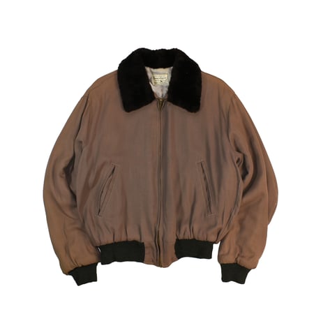 VINTAGE 50-60'S "IMPRE GNOLE"FUR BLOUSON