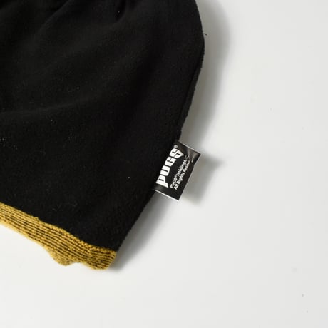 USED "PUGS" PATTERN BEANIE