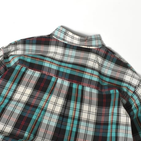 USED 80-90'S "EDDIE BAUER" PLAID L/S SHIRT