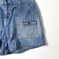 USED "NORTH CREST" DENIM SHORTS