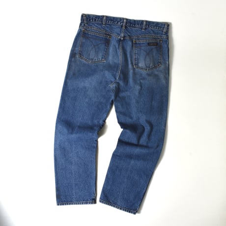 USED 80’S "CALVIN KLEIN" DENIM PANTS