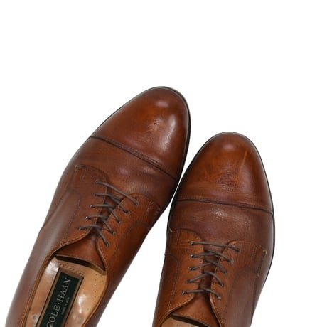 USED 90'S "COLE HAAN" CAPTOE LEATHER SHOES