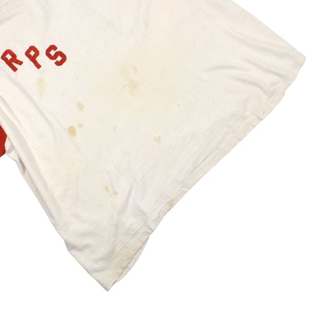 USED "RAINIER BEER" RAGLAN T-SHIRT