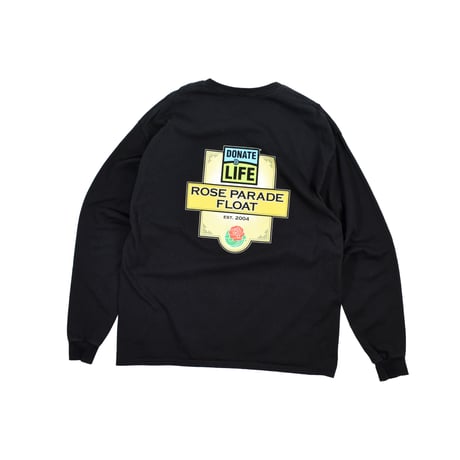 USED "DONATE LIFE ROSE PARADE FLOAT" L/S T-shirt