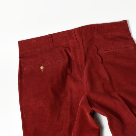 USED 70’S "SPICE BOX CORDUROY BY CORBIN / BILL WINN" CORDUROY PANTS