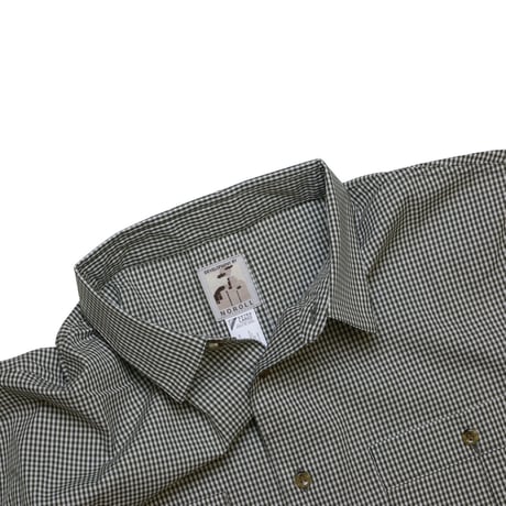 NOROLL "RELAX GINGAM CHECK"S/S SHIRT