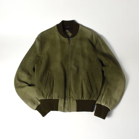USED "GAME, SET AND MATCH" LEATHER JACKET