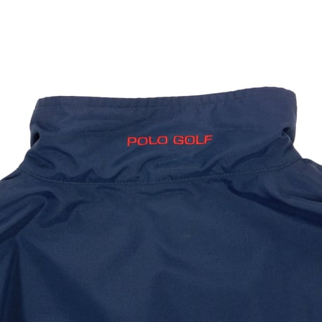 USED "POLO GOLF" HALF ZIP NYLON JACKET