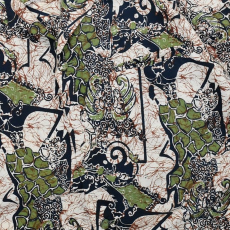 USED 70'S "PACIFIC ISLE" ALOHA SHIRT