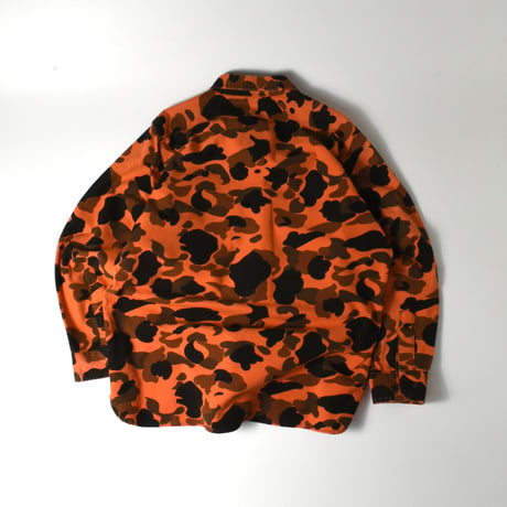 USED 90'S "CABELA'S" DUCK HUNTER CAMO L/S SHIRT