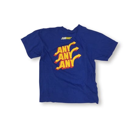 SUBWAY USED Tshirts