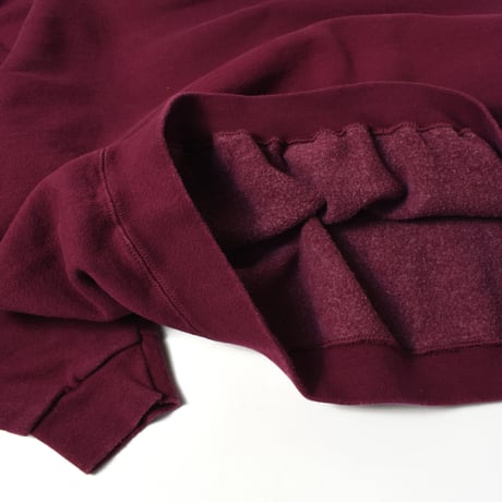 USED 90'S "TULTEX" TURTLE-NECK PLAIN SWEAT