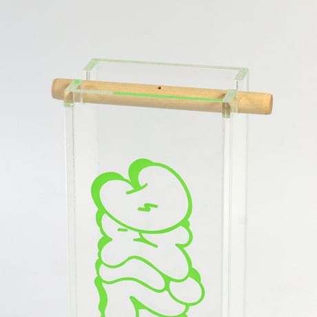 DDQS "BUBBLE LETTER" ACRYLIC INCENSE BURNER "SHROOM"