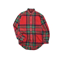 USED "GAP"PLAID B.D. SHIRT