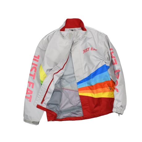USED "JUST EAT" WATERPROOF JACKET