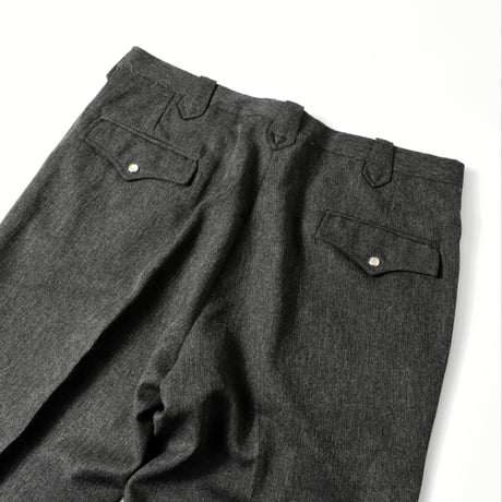 USED 70'S "CIRCLE S" STRAIGHT SLACKS