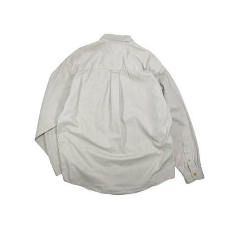 USED 80-90'S "EDDIE BAUER" ELKHORN TWILL SHIRT