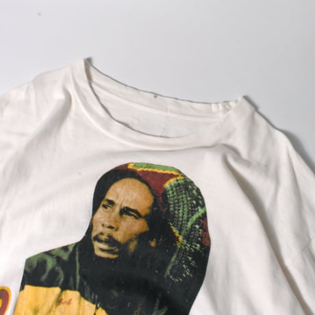 USED "BOB MARLEY" SINGLE STITCH T-shirt
