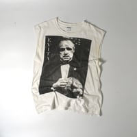 USED "THE GODFATHER" CUT OFF T-shirt