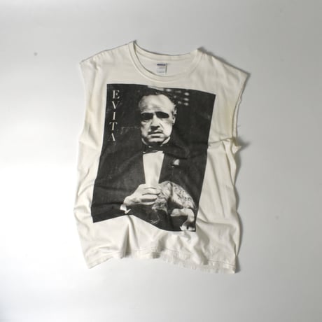 USED "THE GODFATHER" CUT OFF T-shirt