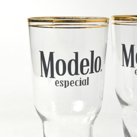 USED "MODERO ESPECIAL" BEER GLASS