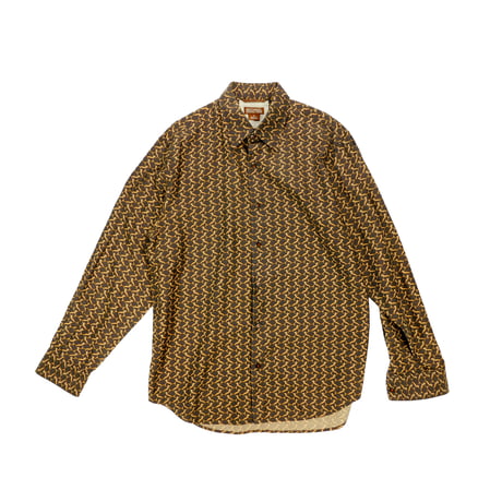 USED "MICHAEL KORS" L/S COTTON SILK SHIRT