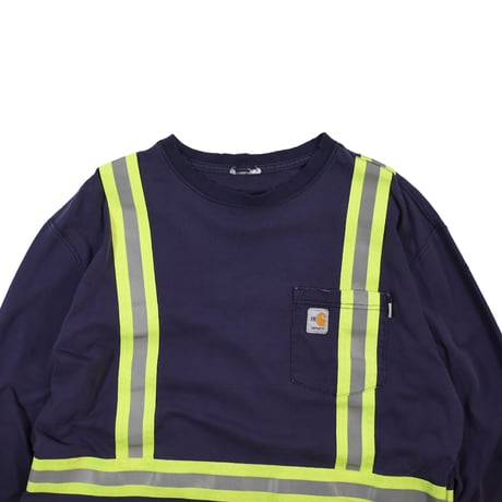 USED "CARHARTT FR" REFLECTOR LINE  L/S T-SHIRT