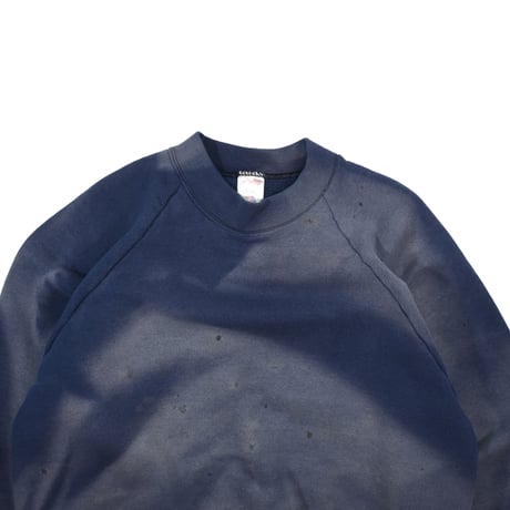 USED 90'S "FRUIT OF THE LOOM" FADED RAGLAN SWEAT