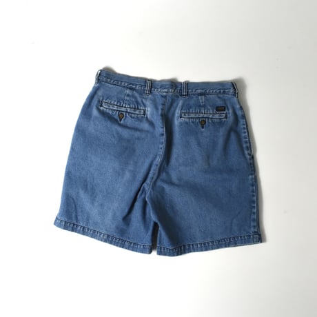 USED "IZOD" 2TUCK DENIM SHORTS