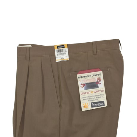 NOS "HAGGAR" 2-TUCK SHORTS