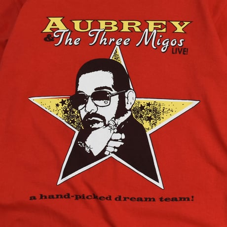 USED "2018 AUBREY & THE THREE MIGOS TOUR" L/S T-SHIRT