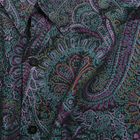 USED PAISLEY RAYON SHIRT