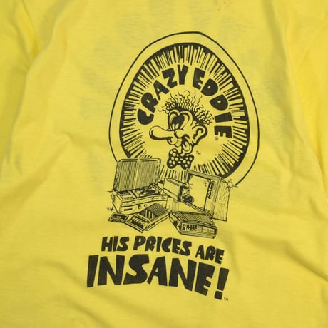 USED 70'S "CRAZY EDDIE" T-shirt