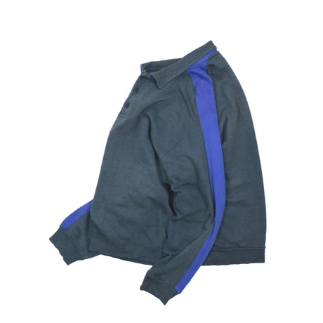 USED "JERZEES" POLO SWEAT SHIRT