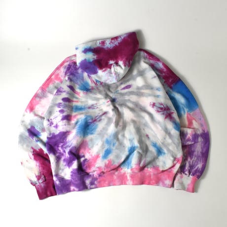 USED "HANE'S" TIE DYE HOODIE