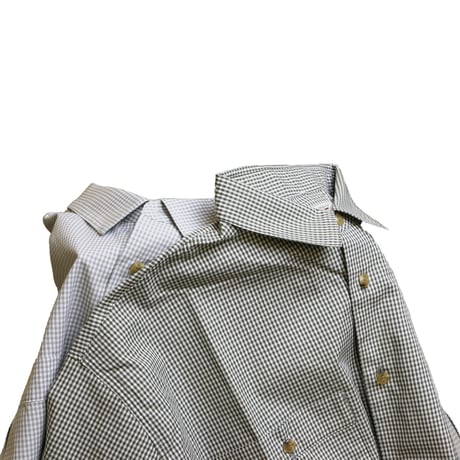 NOROLL "RELAX GINGAM CHECK"S/S SHIRT